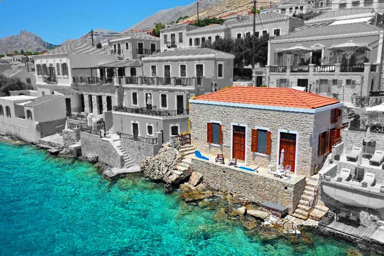 Villa Electra Chalki Town Buitenkant foto