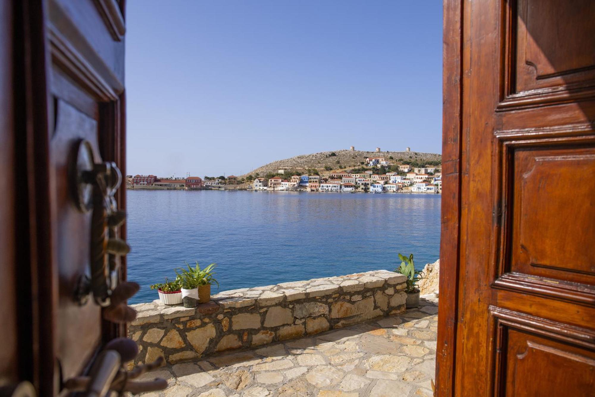 Villa Electra Chalki Town Buitenkant foto
