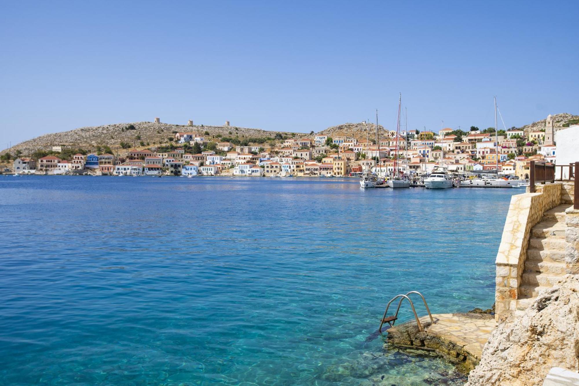 Villa Electra Chalki Town Buitenkant foto