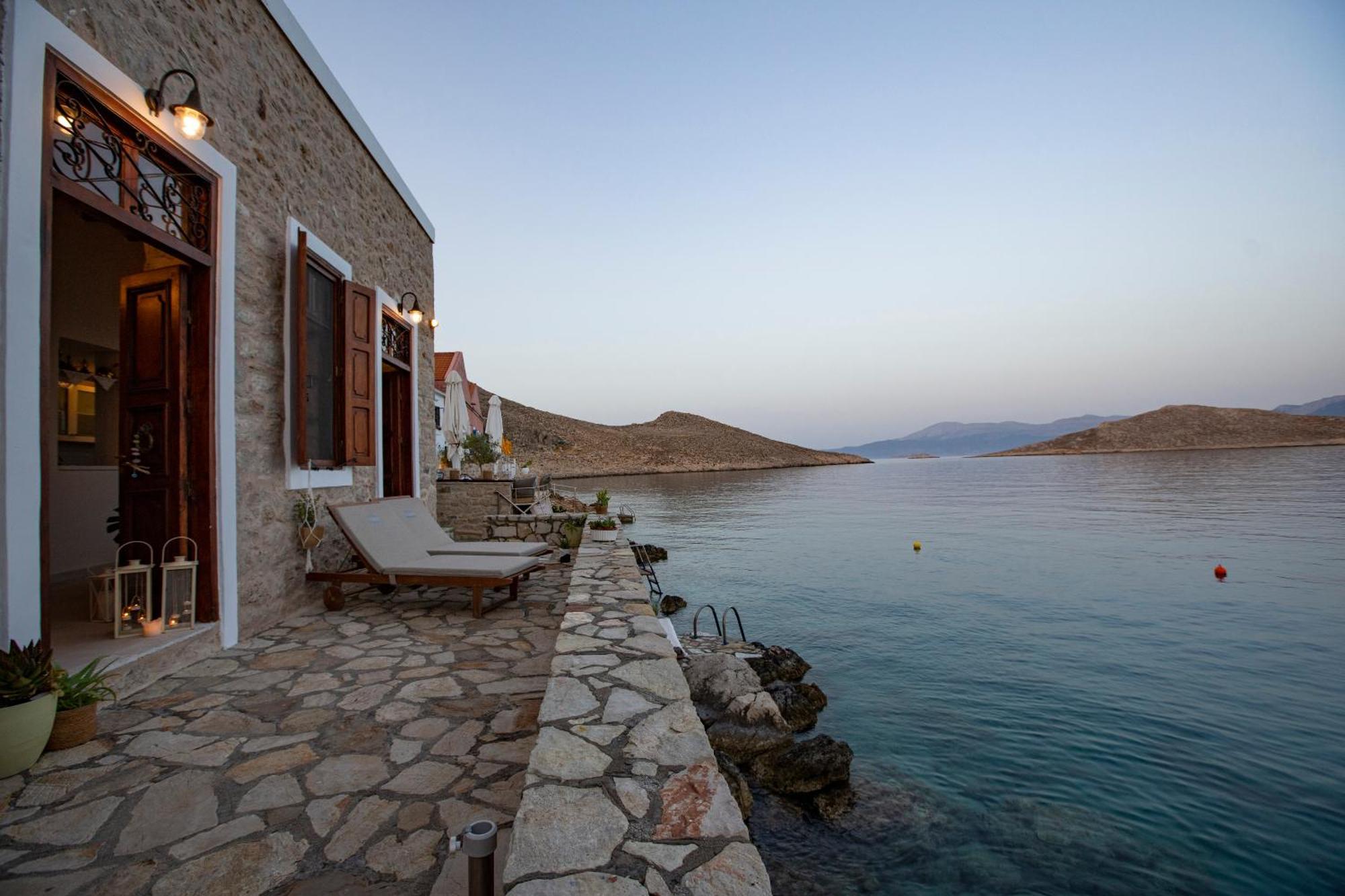 Villa Electra Chalki Town Buitenkant foto
