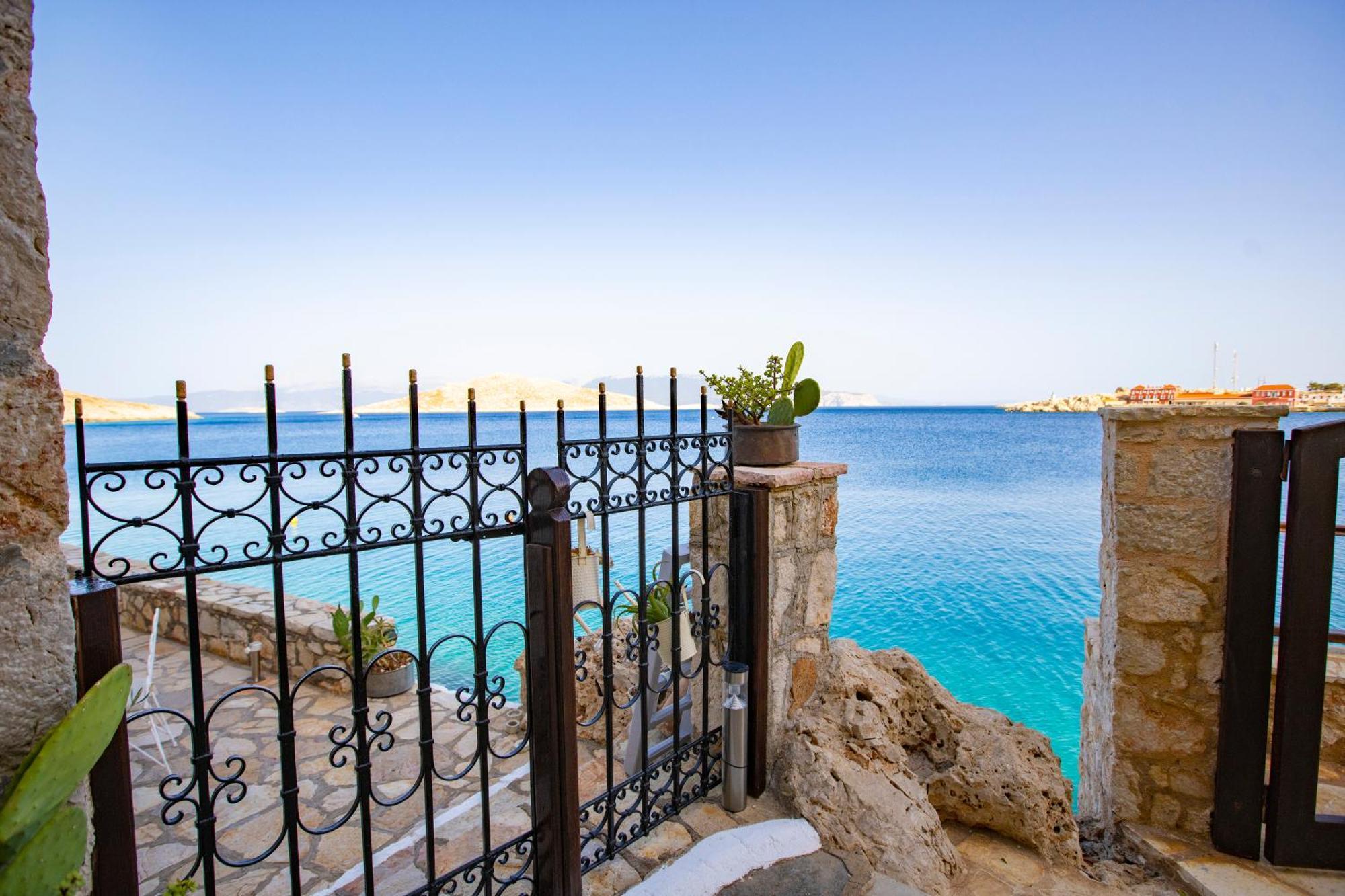 Villa Electra Chalki Town Buitenkant foto