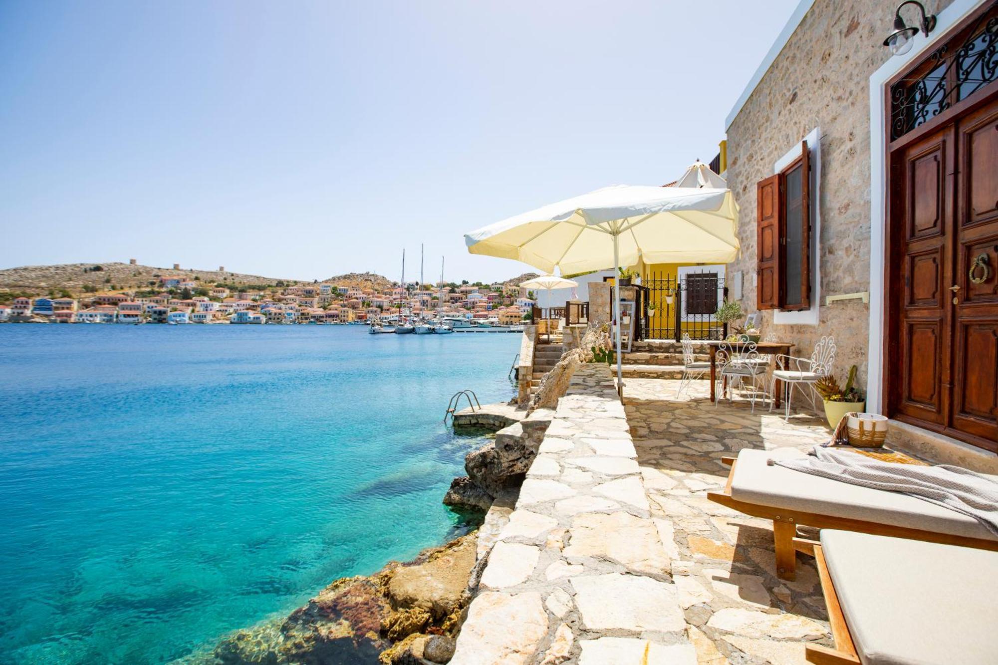 Villa Electra Chalki Town Buitenkant foto