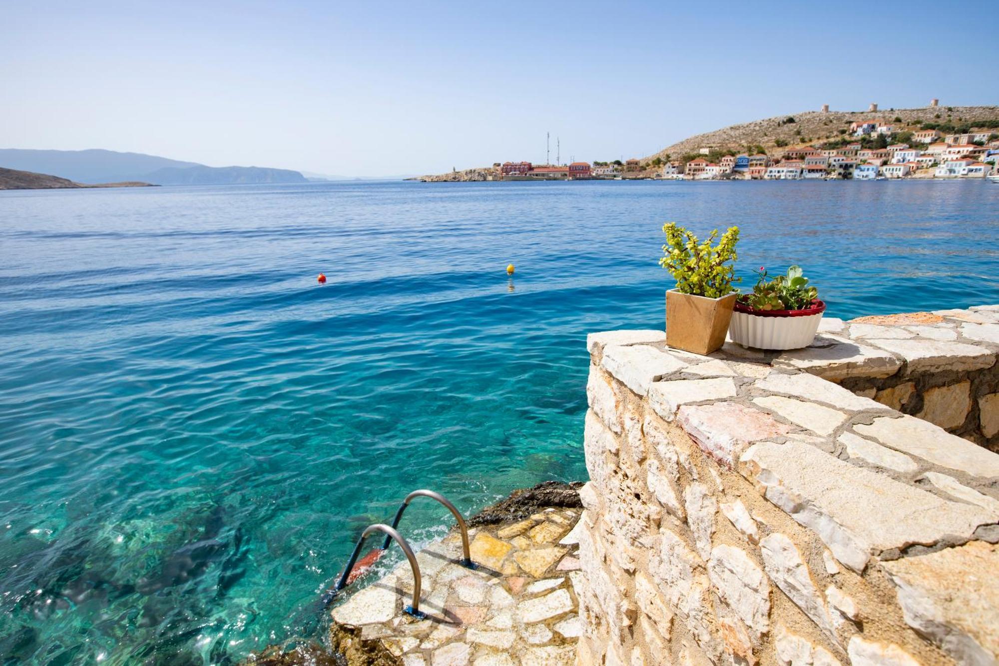 Villa Electra Chalki Town Buitenkant foto