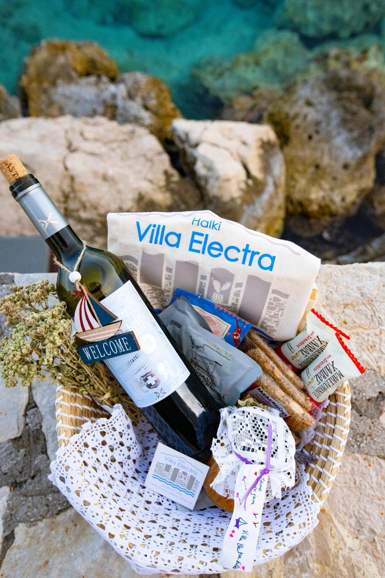 Villa Electra Chalki Town Buitenkant foto