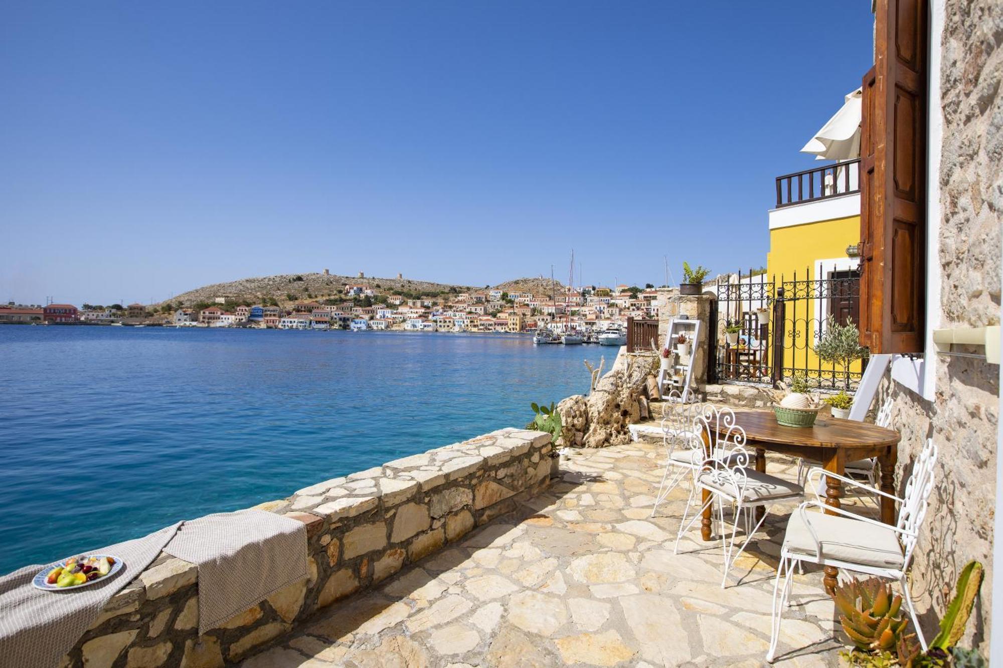 Villa Electra Chalki Town Buitenkant foto